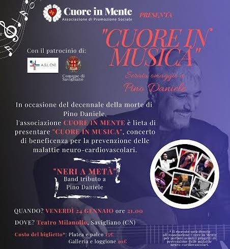 24 gennaio Cuore in musica