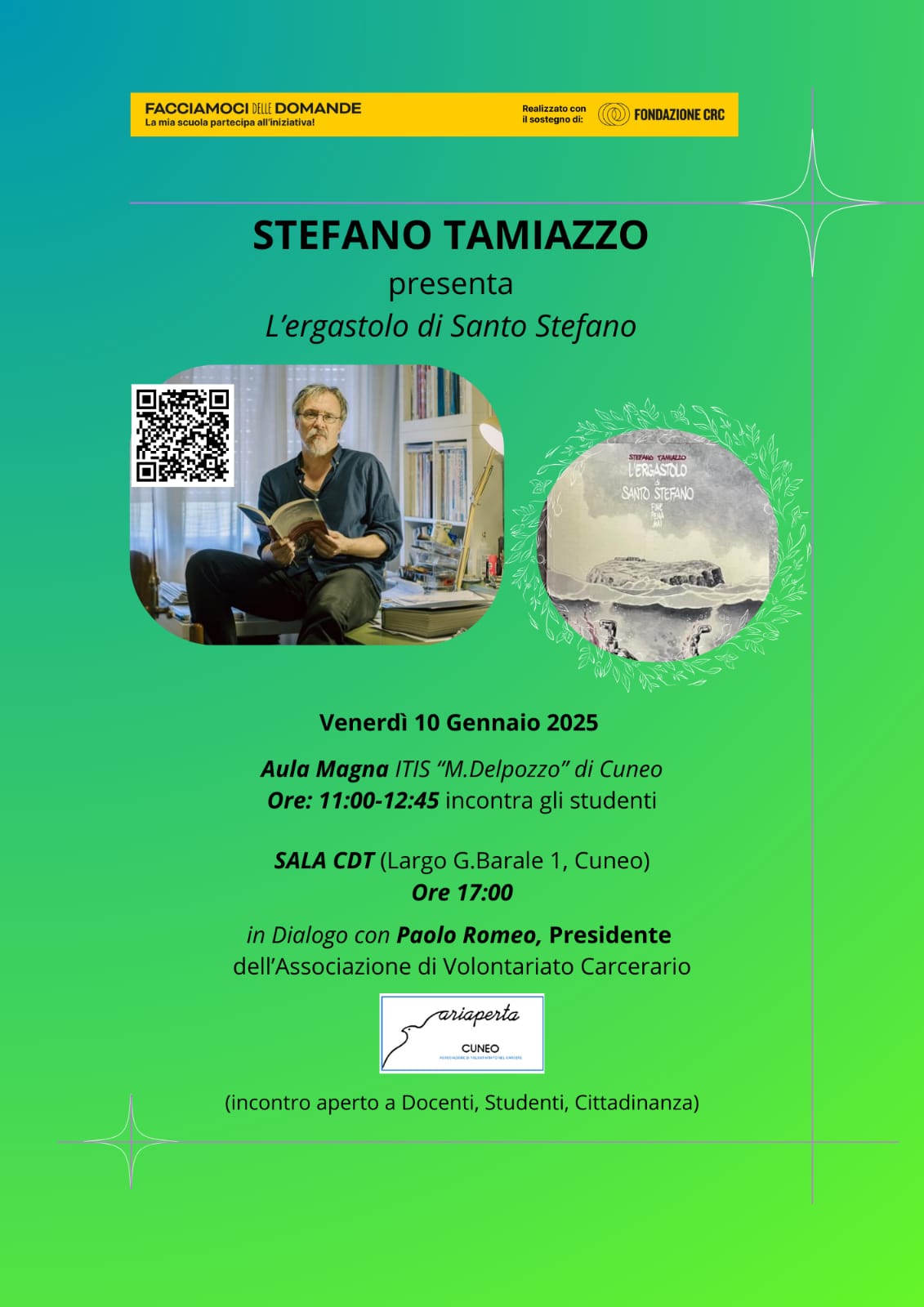 Presentazione del libro di Stefano Tamiazzo L'ergastolo di Santo Stefano