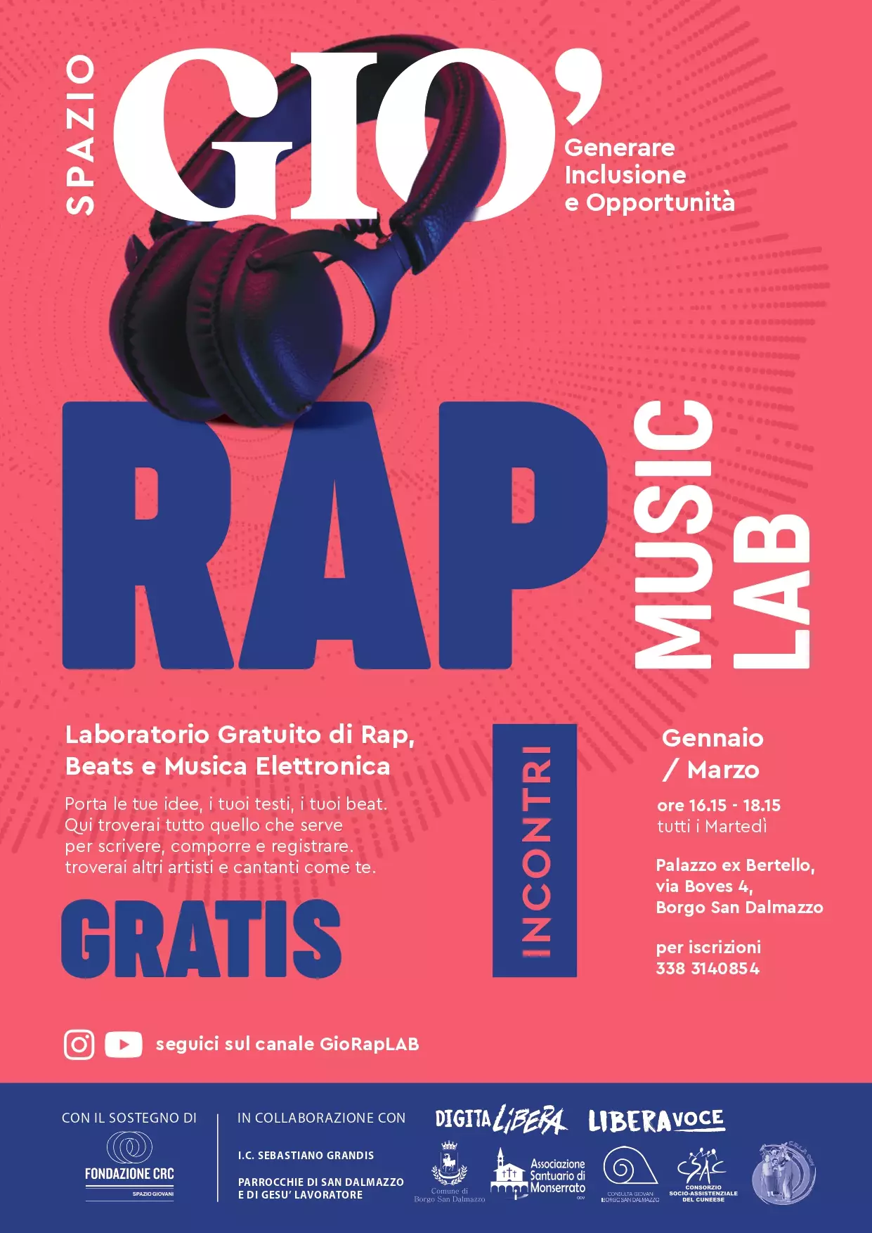 rap music lab borgo san dalmazzo