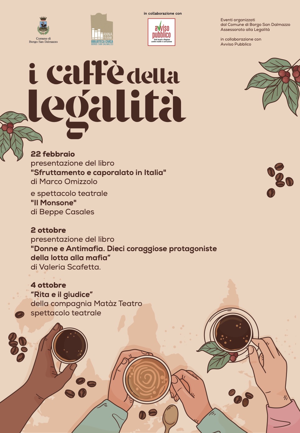 i caffè della legalità borgo