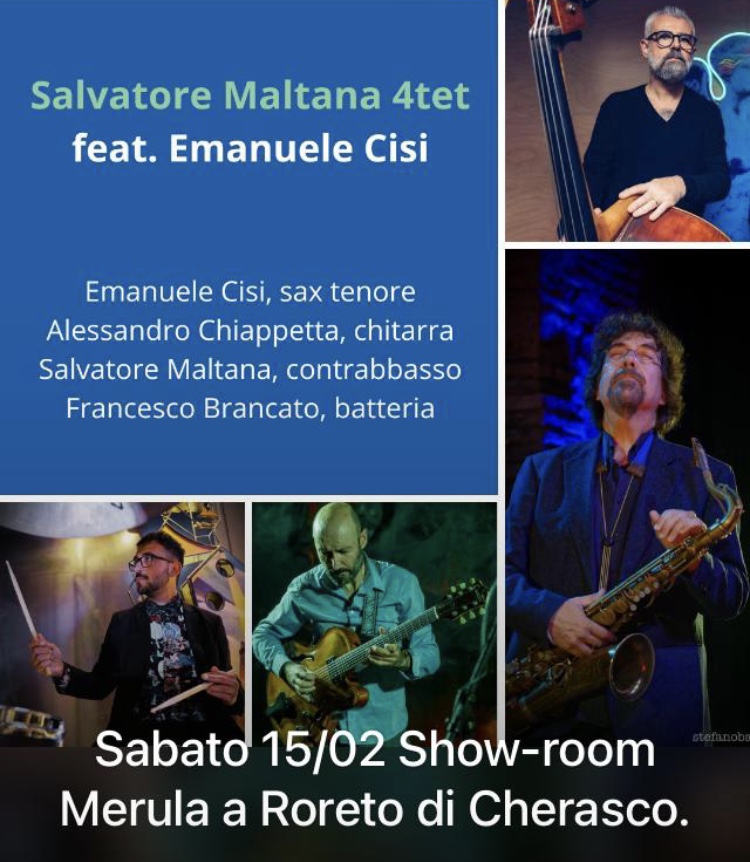 Salvatore Meltana quartet feat. Emanuele Cisi