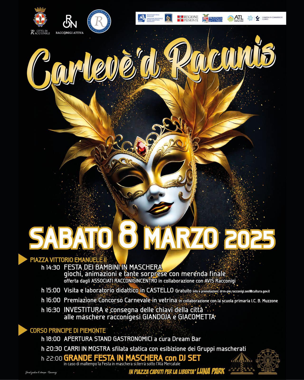 carnevale di racconigi 2025